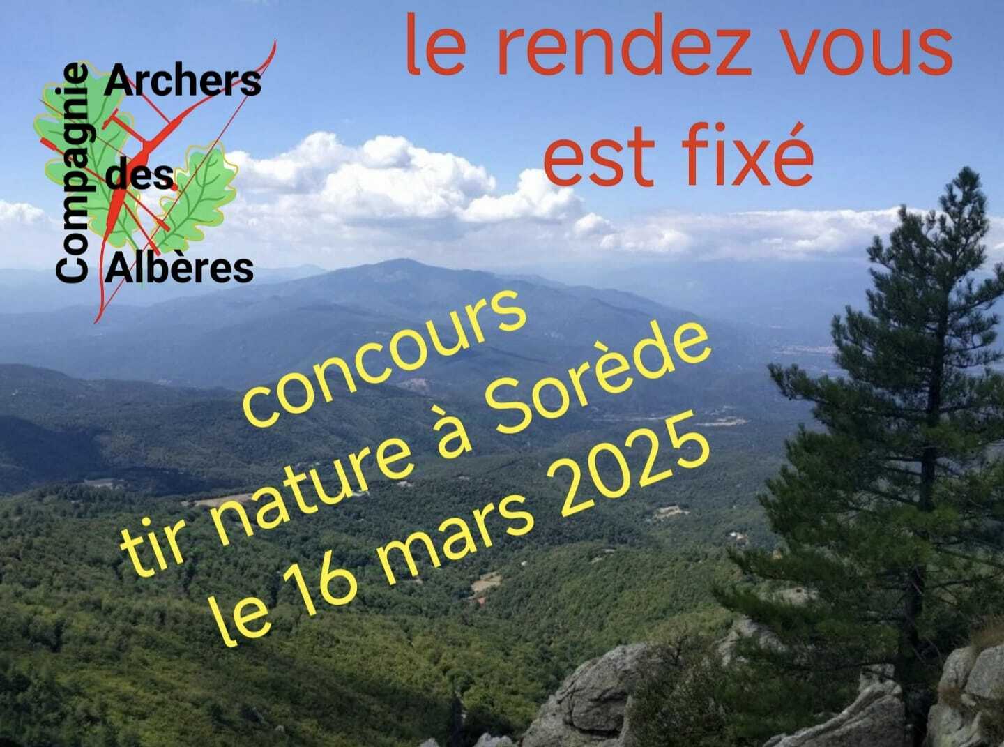 Concours tir nature le 16 mars 2025